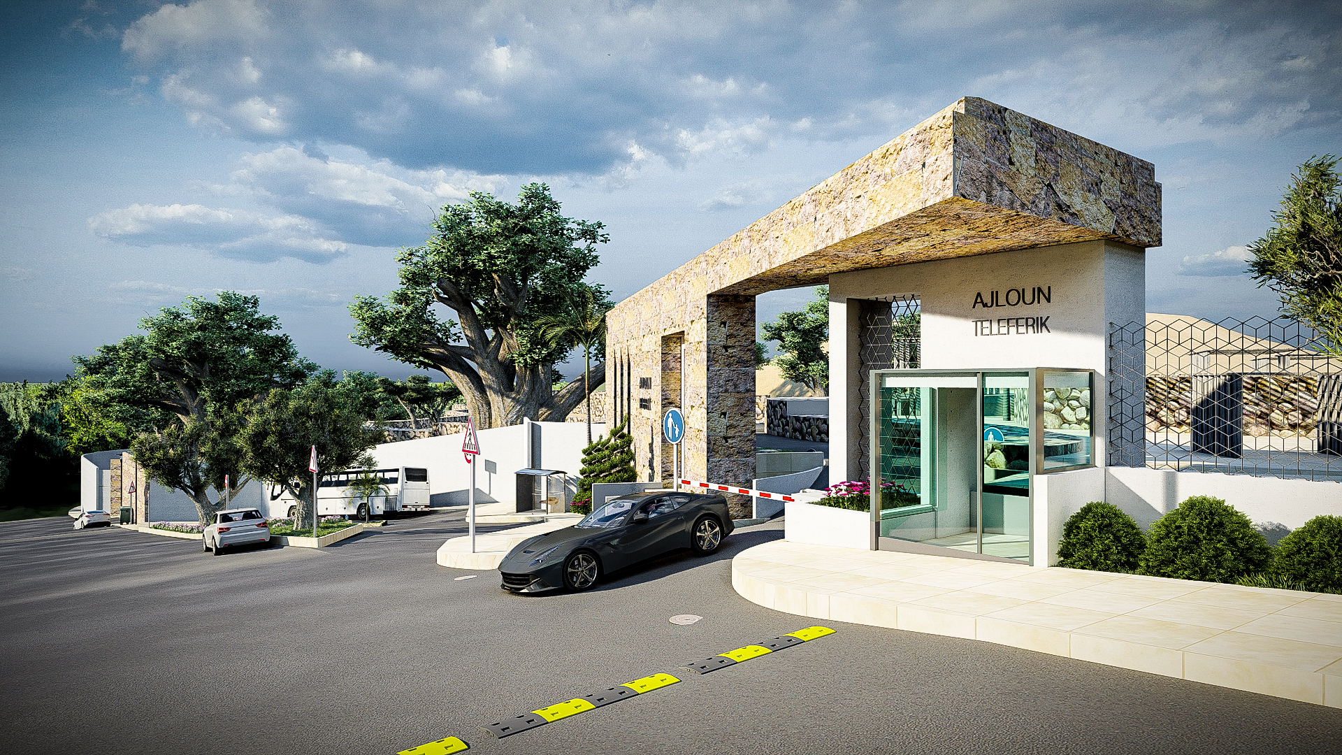 Ajloun Telepherique Gate gallery 1