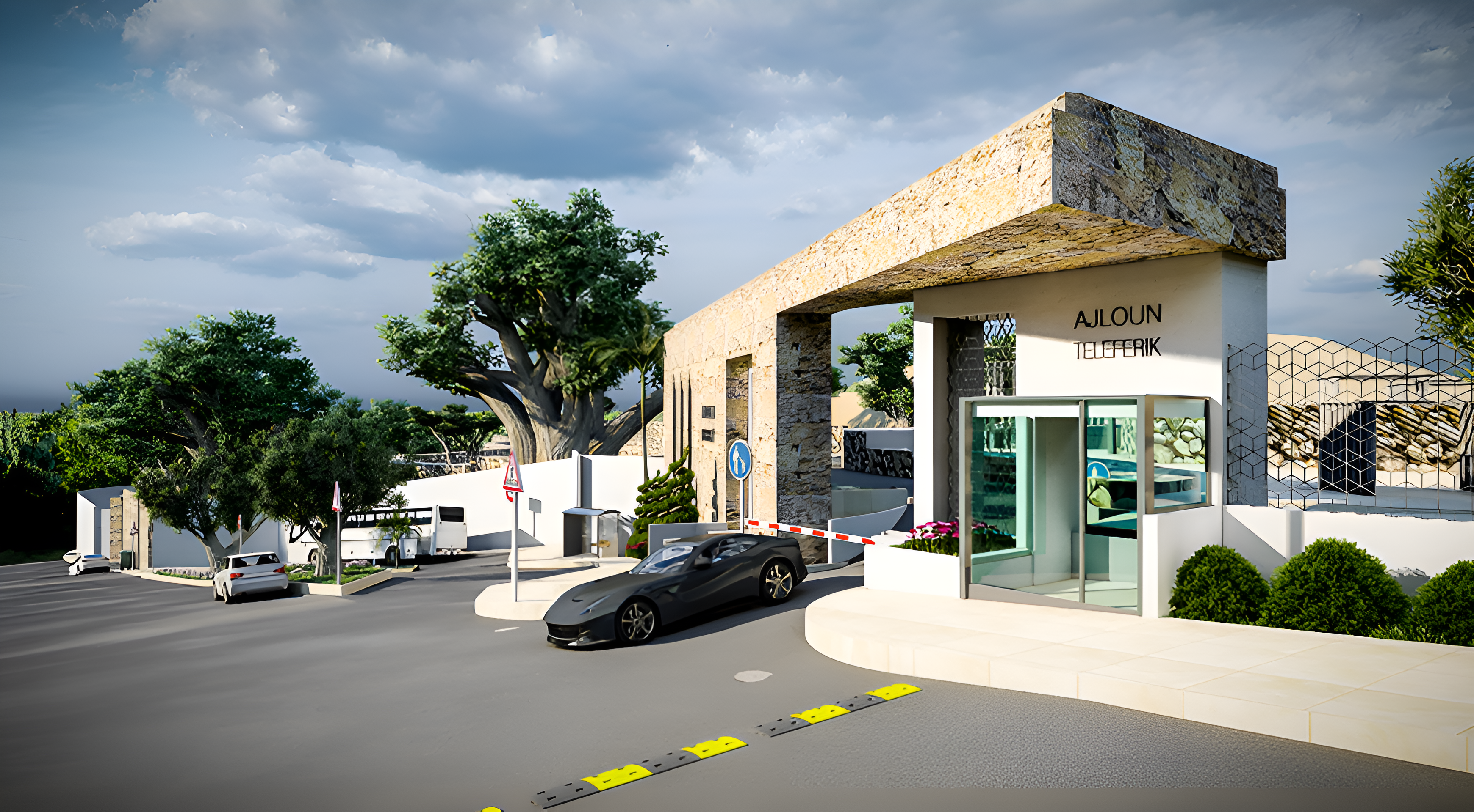 Ajloun Telepherique Gate gallery 2