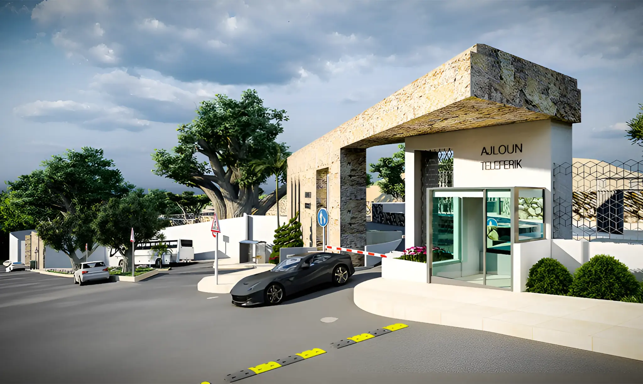 Ajloun Telepherique Gate