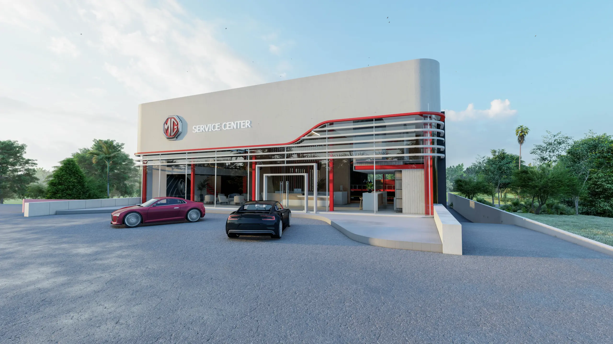 MG Motor – Service Center