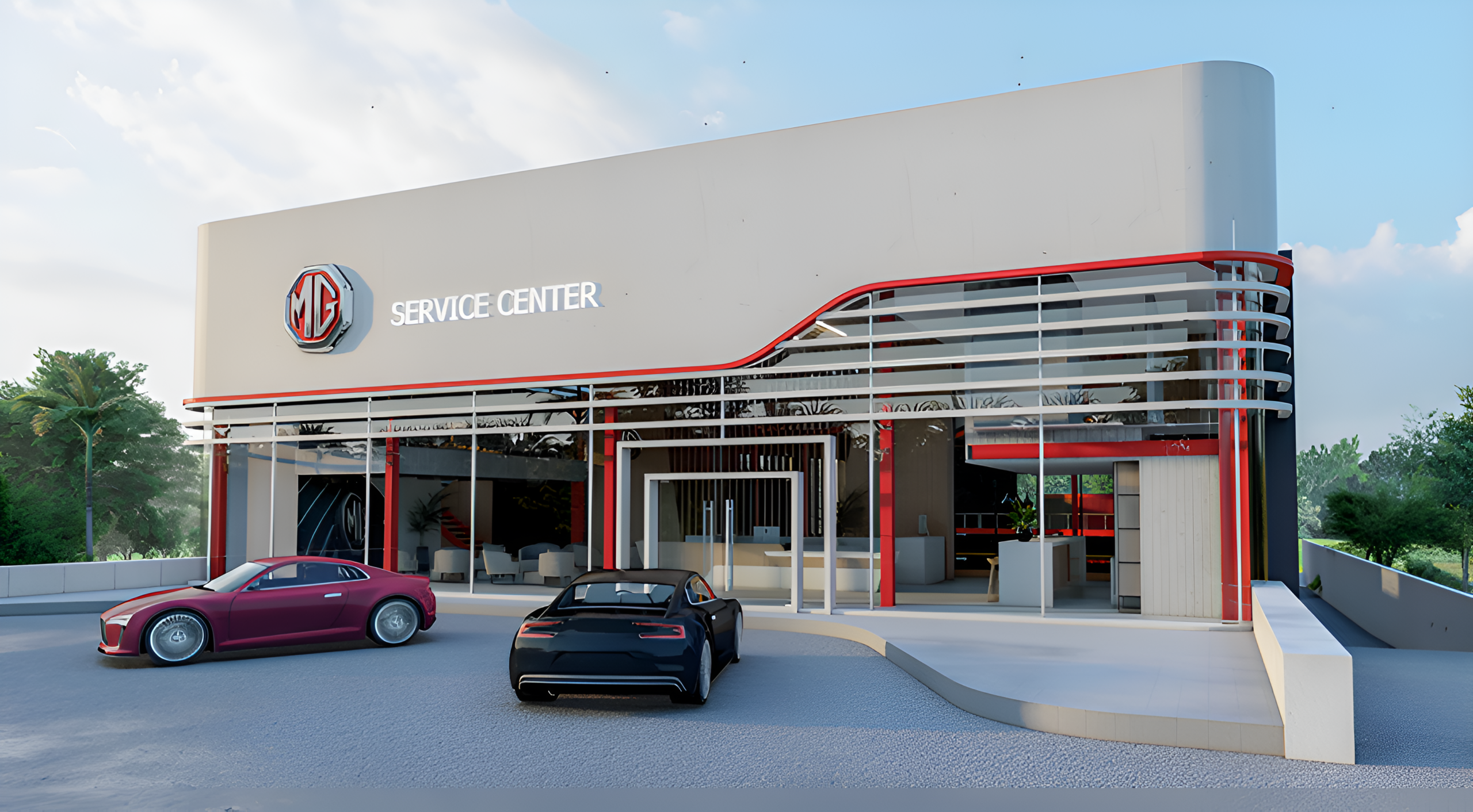 MG Motors Showroom